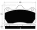 Porterfield Brake Pads for 2011 LOTUS EVORA FR SPORT