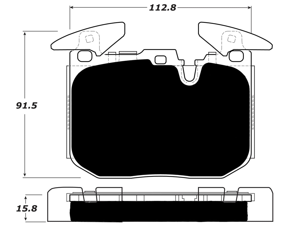 Porterfield Brake Pads for 2016 BMW 435i/xDrive/GT Base - M Sport Pkg w/340mm FD FR SPORT