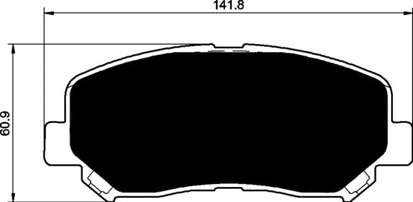 Porterfield Brake Pads for 2015 MAZDA CX-5 FR SPORT