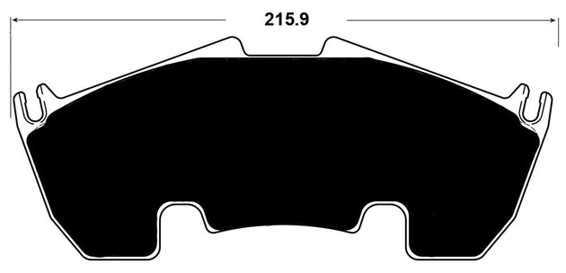 Porterfield Brake Pads for 2011 MERCEDES-BENZ SLR FR SPORT