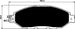 Porterfield Brake Pads for 2015 NISSAN PATHFINDER FR SPORT