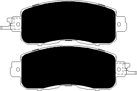 Porterfield Brake Pads for 2015 NISSAN ALTIMA FR SPORT