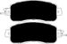 Porterfield Brake Pads for 2015 NISSAN ALTIMA FR SPORT
