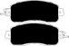 Porterfield Brake Pads for 2015 NISSAN ALTIMA FR SPORT