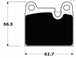 Porterfield Brake Pads for 1981 BMW 733I FR SPORT