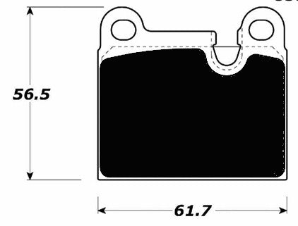 Porterfield Brake Pads for 1979 BMW 733I FR SPORT