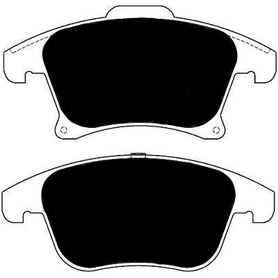 Porterfield Brake Pads for 2015 LINCOLN MK Z FR SPORT
