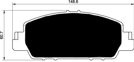 Porterfield Brake Pads for 2014 HONDA ACCORD Sedan Hybrid FR SPORT