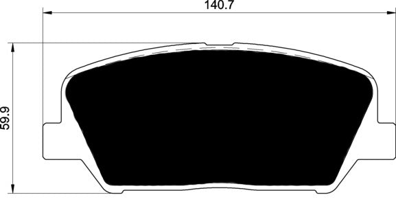 Porterfield Brake Pads for 2013 HYUNDAI VELOSTER Turbo FR SPORT