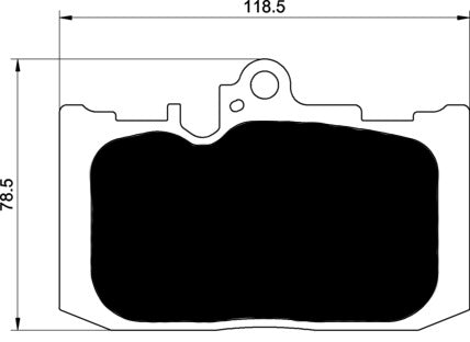 Porterfield Brake Pads for 2015 LEXUS RC 200T/300/350 FR SPORT