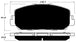 Porterfield Brake Pads for 2016 ACURA RLX FR SPORT