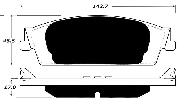 Porterfield Brake Pads for 2015 GMC YUKON XL 1500 / DENALI w/6 Piston BBK FR SPORT