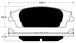 Porterfield Brake Pads for 2015 GMC YUKON XL 1500 / DENALI w/6 Piston BBK FR SPORT