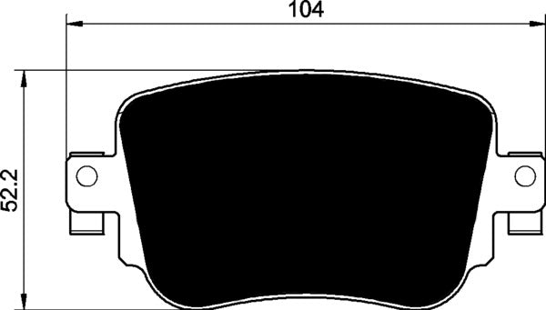 Porterfield Brake Pads for 2017 VOLKSWAGEN PASSAT FR SPORT
