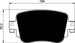 Porterfield Brake Pads for 2017 VOLKSWAGEN PASSAT FR SPORT
