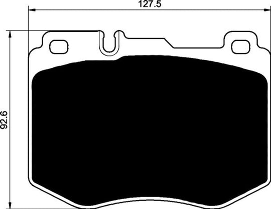 Porterfield Brake Pads for 2015 MERCEDES-BENZ C300 AMG FR SPORT