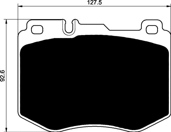 Porterfield Brake Pads for 2017 MERCEDES-BENZ C300 4MATIC SEDAN AMG FR SPORT