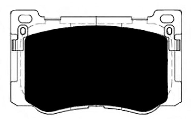 Porterfield Brake Pads for 2015 KIA K900 FR SPORT