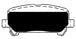 Porterfield Brake Pads for 2015 CHEVROLET COLORADO FR SPORT