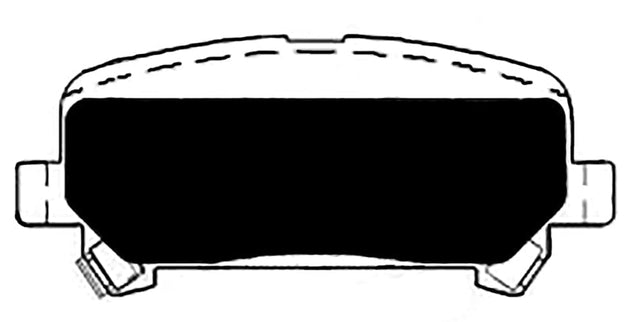 Porterfield Brake Pads for 2016 CHEVROLET COLORADO FR SPORT