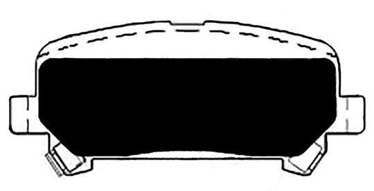 Porterfield Brake Pads for 2017 CHEVROLET COLORADO FR SPORT