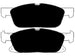 Porterfield Brake Pads for 2018 FORD EDGE FR SPORT