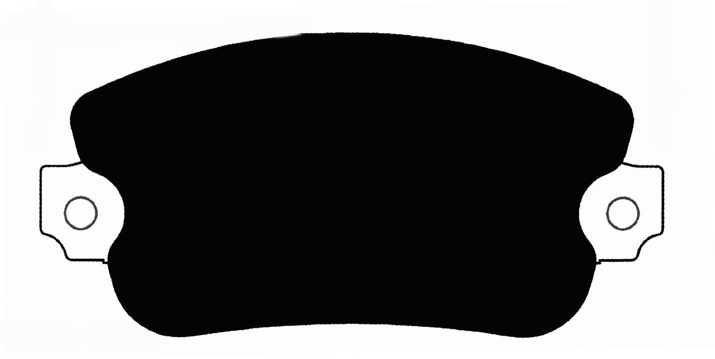 Porterfield Brake Pads for 1977 LANCIA BETA Sedan FR SPORT