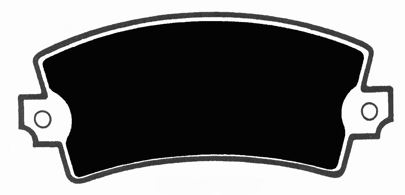 Porterfield Brake Pads for 1978 LANCIA BETA Sedan FR SPORT