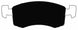 Porterfield Brake Pads for 1985 DODGE DAYTONA ATE F/Caliper FR SPORT