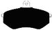 Porterfield Brake Pads for 1995 VOLKSWAGEN JETTA III VR6 FR SPORT