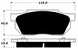 Porterfield Brake Pads for 2005 HONDA INSIGHT CVT FR SPORT