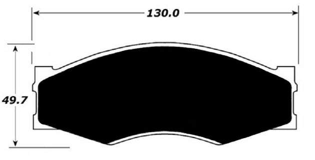 Porterfield Brake Pads for 1987 NISSAN 200SX V6 FR SPORT