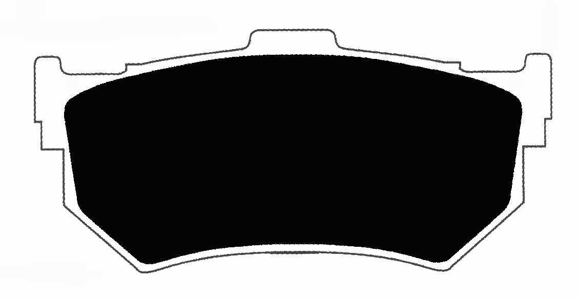 Porterfield Brake Pads for 1994 SUZUKI SWIFT 3 Door GT FR SPORT