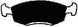 Porterfield Brake Pads for 1986 MERKUR XR4 Ti FR SPORT