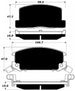 Porterfield Brake Pads for 1989 TOYOTA MR 2 FR SPORT