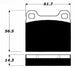 Porterfield Brake Pads for 1984 MASERATI 430 FR SPORT