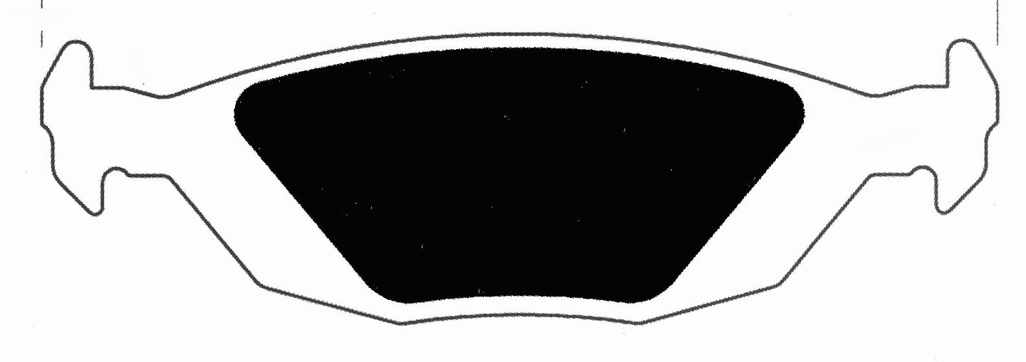 Porterfield Brake Pads for 1993 SAAB 9000 FR SPORT