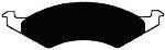 Porterfield Brake Pads for 1988 FORD TAURUS Rear Disc w/phenolic piston FR SPORT