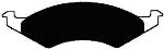 Porterfield Brake Pads for 1988 FORD TAURUS Rear Drum w/Phenolic Piston FR SPORT