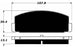 Porterfield Brake Pads for 1988 MAZDA RX 7 Turbo FR SPORT