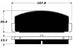 Porterfield Brake Pads for 1989 MAZDA RX 7 w/Solid Rear Disc FR SPORT