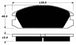 Porterfield Brake Pads for 1989 HONDA ACCORD Coupe DX FR SPORT