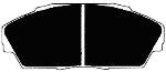 Porterfield Brake Pads for 1990 HONDA PRELUDE Si FR SPORT