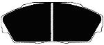 Porterfield Brake Pads for 1988 HONDA PRELUDE Si FR SPORT