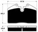 Porterfield Brake Pads for 1993 FERRARI 348 SPIDER FR SPORT