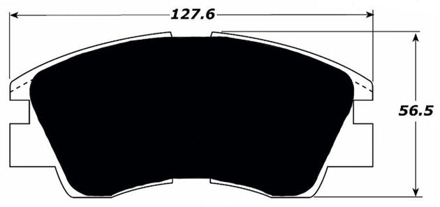 Porterfield Brake Pads for 1989 MITSUBISHI Montero 4cyl FR SPORT