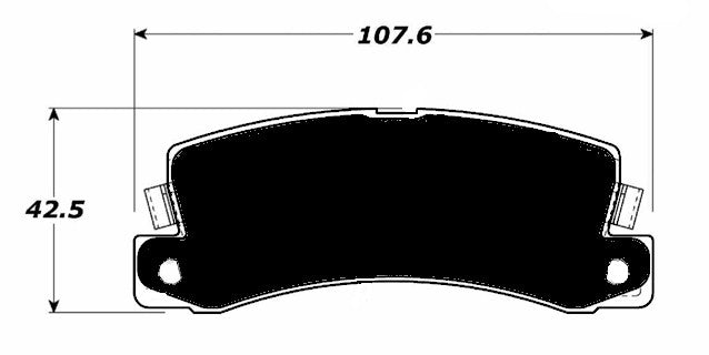 Porterfield Brake Pads for 1988 TOYOTA COROLLA Coupe GTS FR SPORT
