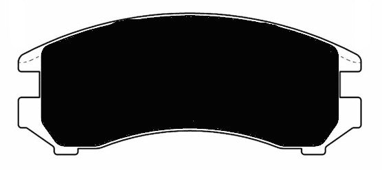 Porterfield Brake Pads for 1990 SUZUKI SWIFT 3 Door GT FR SPORT
