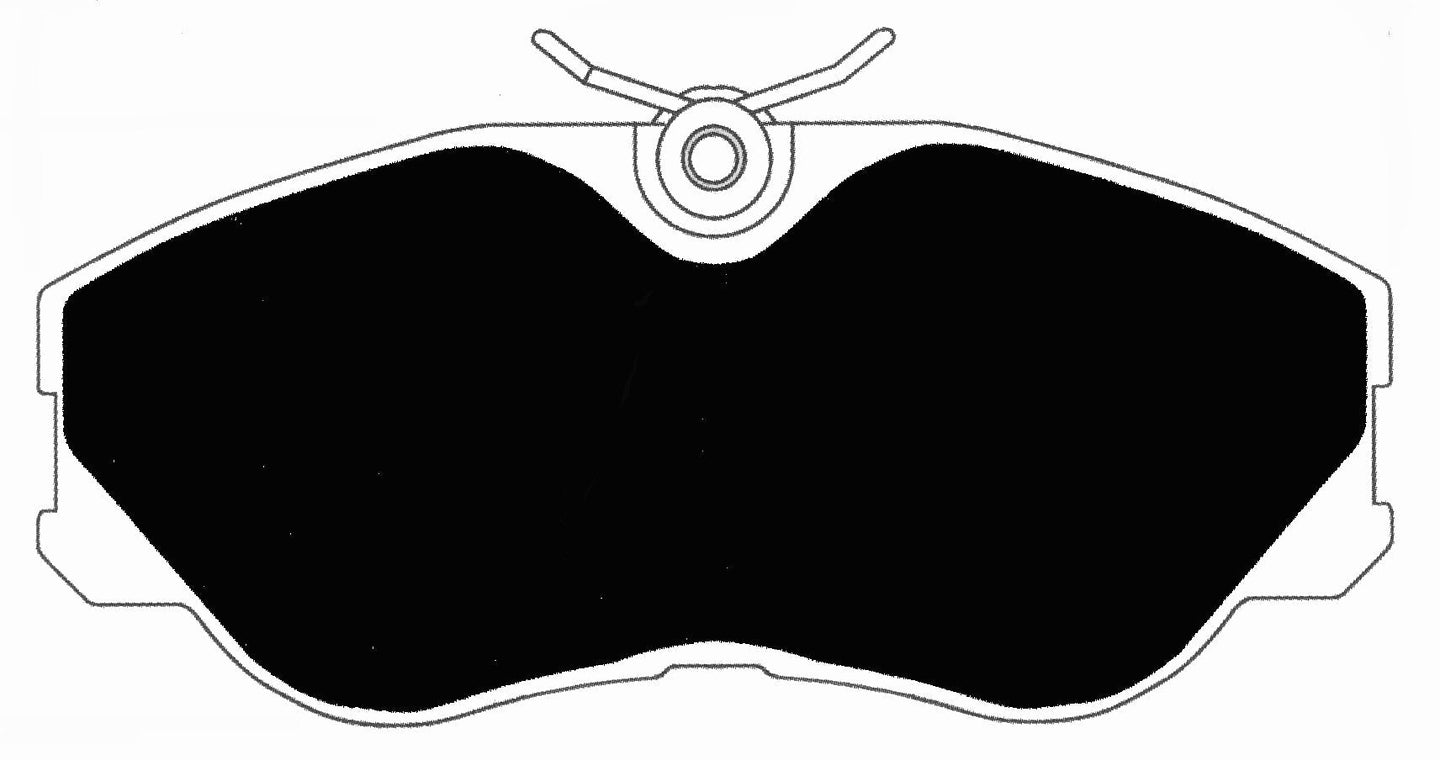 Porterfield Brake Pads for 1988 NISSAN 300ZX Turbo FR SPORT