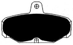 Porterfield Brake Pads for 1989 MERKUR SCORPIO FR SPORT